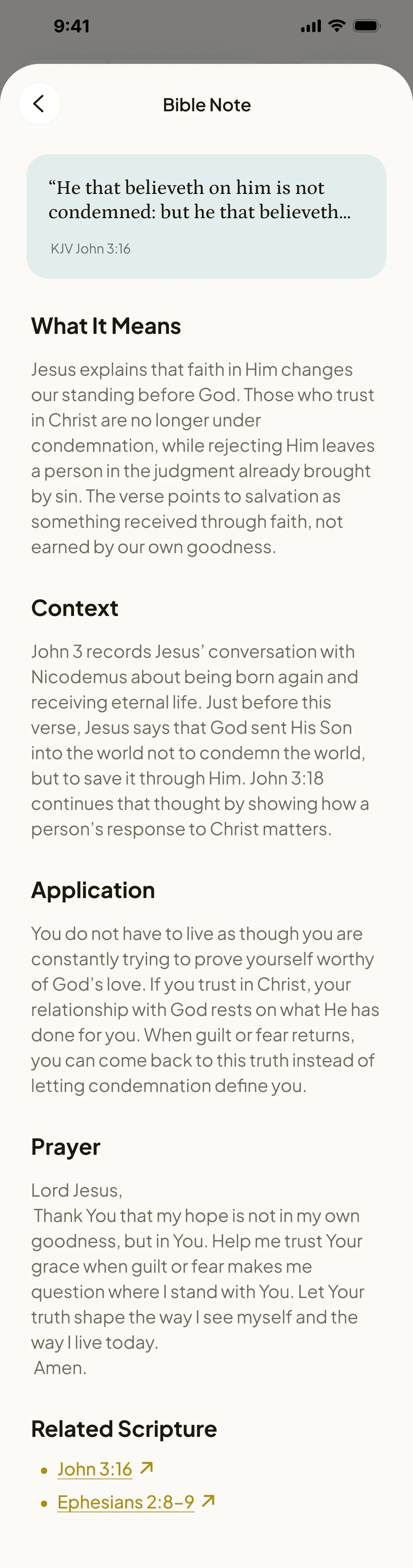 Theovia Bible note explaining a Scripture passage
